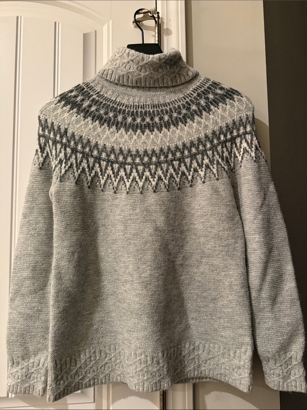 Talbot’s Fair Isle Soft Crew Neck Sweater